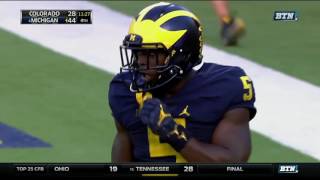 Jabrill Peppers Cuts Through Colorado Defense for Punt Return TD [upl. by O'Mahony858]