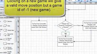 Tic Tac Toe Part 2  Flow Chart Design [upl. by Affay]