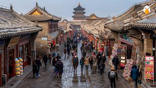 Pingyao Shanxi🇨🇳 A 2700YearOld Prosperous Medieval Town in China 4K UHD [upl. by Zabrina439]