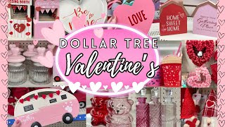 Dollar Tree VALENTINES 2024  Dollar Tree Valentines New Finds  New Decor amp DIY Shop With Me 💕 [upl. by Raven845]