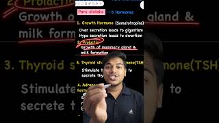 Pituitary gland explained in shorts  Biology NEET  zoology neet neet2025 biology zoology [upl. by Ioab886]