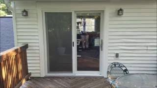 Provia Sliding Glass Door Install in Centreville VA [upl. by Ranzini]