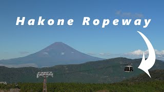 Hakone Ropeway from Owakudani to Sounzan  Japan [upl. by Hotze]