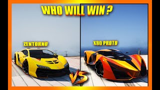 Zentorno Super Vs X80 Proto Super  Which car is best Gta 5 [upl. by Christina]