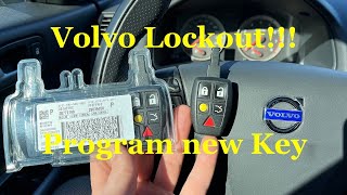 SOS Volvo lockout New key gets programmed at the dealer [upl. by Gerome492]