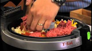 Chef Ming Tsai uses Tfal ActiFry to make Larb [upl. by Azeret35]