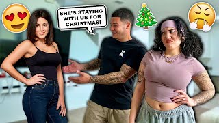 ANOTHER GIRL is Staying With US For The Holidays PRANK ON FIANCE [upl. by Pammy]