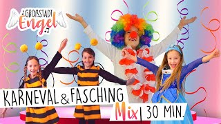 Karneval amp Fasching  Kinderkarneval Mix 🎉 Kinderlieder zum Tanzen Feiern und Singen [upl. by Irehs]