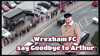 Wrexham FC Bid Emotional Farewell to Welcome to Wrexham Star [upl. by Hcurab]