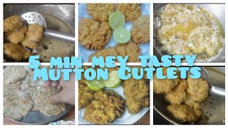 EASY MUTTON CUTLET RECIPE RAMADAN SPECIALRAMADAN 2021 [upl. by Attennhoj]