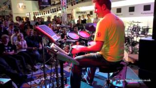 Craig Blundell on Roland TD9KX VDrums [upl. by Leina586]