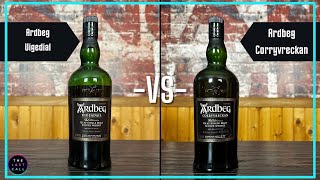 Ardbeg Uigedail Scotch vs Ardbeg Corryvreckan Scotch Comparisons [upl. by Karla]