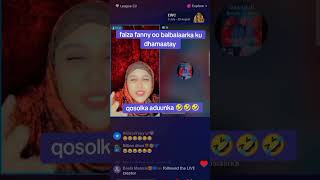 live Faiza funny iyo fartuun balbalaarka qosolka aduunka [upl. by Fredia]