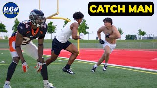 5 Best CATCH MAN Drills for Defensive Backs [upl. by Hayila]