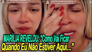 MARÍLIA MENDONÇA EM LIVE REVELOU “Isso Me Deixou Muito Triste” E FÃS CHORAM [upl. by Repooc]