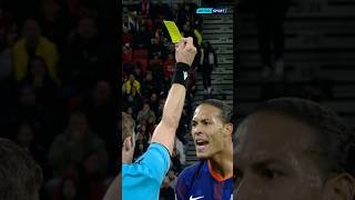 Virgil van Dijk SENT OFF 🟥 UNL NationsLeague [upl. by Oninotna]