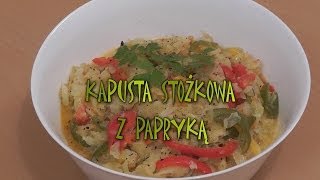 Kapusta stożkowa z papryką  smakkujawpl HD [upl. by Israel]