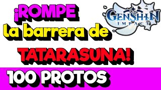 💎100 PROTOGEMAS GRATIS💎 DESBLOQUEA barrera de TATARASUNA y DOMINIO PABELLON SAKKEI Genshin Impact [upl. by Crissy80]