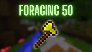 The Best Ways to MAX the Foraging Skill  Hypixel Skyblock [upl. by Cinemod281]