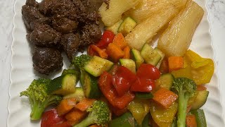 Recette de Rognon accompagné des légumes frais [upl. by Bach710]