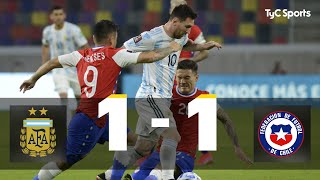 Argentina 11 Chile  Eliminatorias a Qatar 2022  Fecha 7 [upl. by Muslim]