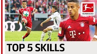 Thiago Alcantara  Top 5 Skills [upl. by Adnirol837]