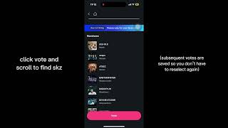 how to vote for skz on mnet plus for mama 2024 daesang [upl. by Nylodnarb828]