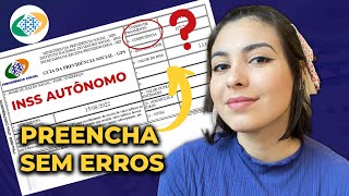 COMO EMITIR O INSS DE PESSOA FÍSICA  AUTÔNOMOS E PROFISSIONAIS LIBERAIS [upl. by Chloe]