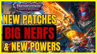 PF WotR  PATCH 230bb NEWS BIG NERFS NEW ABILITIES amp DRAGON Powers [upl. by Milan]