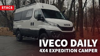 Iveco Daily 4x4 Expedition Camper  STACS S62 [upl. by Veron]