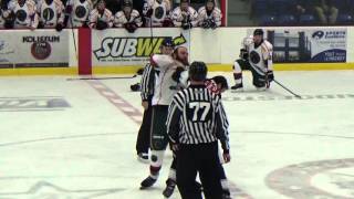 David Lapierre vs Luc Routhier [upl. by Hecht]