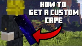 How to get a custom cape in Minecraft Bedrock [upl. by Berkeley415]