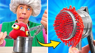 MY GRANDMA VS KITCHEN GADGETS 🍳👵🏻 [upl. by Esirec]