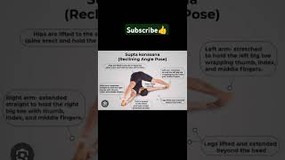 supta badha konasana health benfits👍 [upl. by Anavrin735]