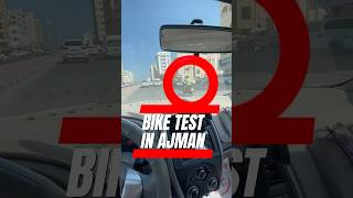 Bike training in Dubai🇦🇪✅ drive automaticdrivinglessons bikelife bike [upl. by Atinihs]