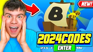 NEW WORKING CODES FOR BUILD A BOAT FOR TREASURE IN 2024 ROBLOX BUILD A BOAT FOR TREASURE CODES [upl. by Ellesor]