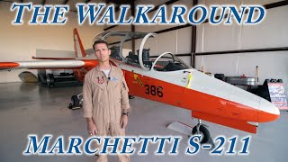 Walkaround S211 Marchetti Victory Aviation [upl. by Ynomrah]