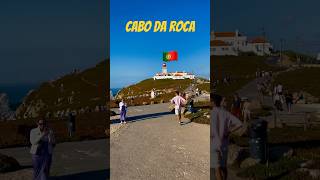 At the end of the earthtravelshorts youtubeshortsportugal cabodaroca visitportugal viralvideo [upl. by Trumaine]