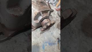 How to remove sprocket from gearbox how youtubeshort [upl. by Werdnaed619]