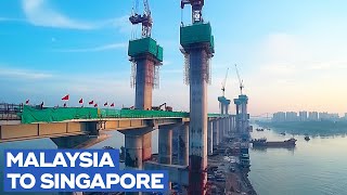 Inside The 29BN RTS Link Bridge Connecting Singapore And Malaysia [upl. by Ymeraj]