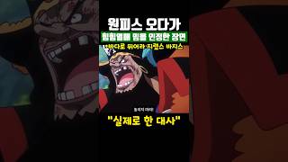 원피스 오다가 힘힘열매밈을 인정한 사례 ㅋㅋ [upl. by Fairfax]