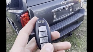 How to program semi smart key on 2010 Infinity QX56 AKL w Autel im508  cut key by code  turn knob [upl. by Eiramlirpa]