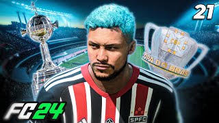 DECISÃO NAS COPAS  Modo Carreira  EA FC 24  Ep 21 [upl. by Alyat]