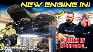 WILL MY REBULT RANGE ROVER SPORT ENGINE START  Engine Swap [upl. by Ydnab]