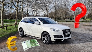 COMBIEN COÛTE 💰 LENTRETIEN🔧DE MON AUDI Q7  Le TRANSPORTEUR [upl. by Ynomrah]