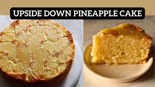 upside down pineapple cake  pineapple sponge cake  easy recipe  fruit cake  upside down cake [upl. by Edge]