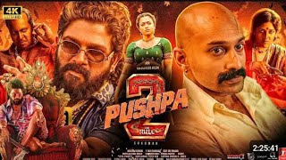 PUSHPA 2  Allu Arjun  2024 New Released South full action Hindi Dubbed Movie In 4K  Rashmika [upl. by Harvie]