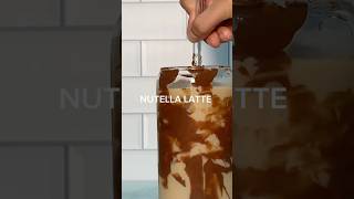 Nutella Latte shorts [upl. by Phyl]