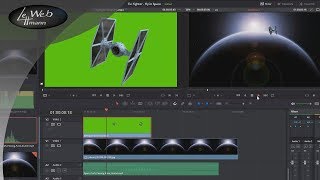 Green Screen mit DaVinci Resolve 15 kostenlos  Videobearbeitung Tutorial 06 [upl. by Dhiren]