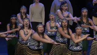 Columba College Junior Kapa Haka Otago Polyfest 2024 [upl. by Ahsitra]